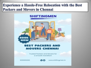 Experience a Hassle-Free Relocation with the Best Packers and Movers in Chennai