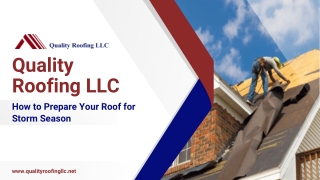 Roof Replacement New Hope | Quality Roofing LLC