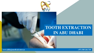 TOOTH EXTRACTION IN ABU DHABI