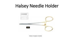 Halsey Needle Holder