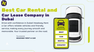 Complete Car Rental & Leasing Solutions in Dubai