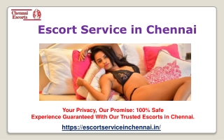 Escort Service in Chennai