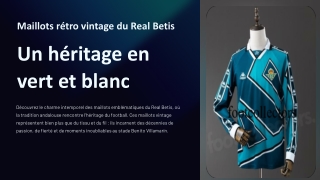 maillot betis retro vintage