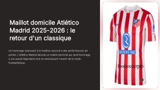 maillot atletico madrid 2025 2026