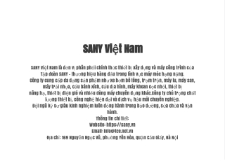 SANY Viet Nam