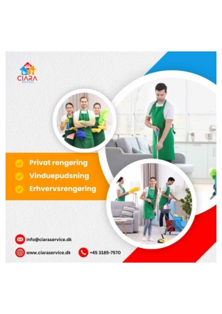 Why to choose Ciara service for best cleaning service in Copenhagen