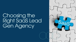 Which SaaS Lead Generation Agency Delivers Qualified Pipeline for B2B Software Businesses in the USA