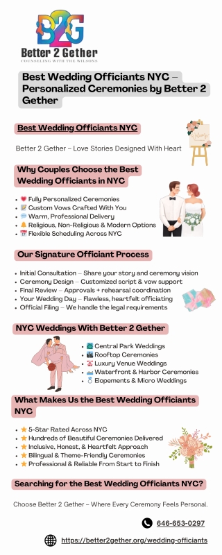 Best Wedding Officiants NYC