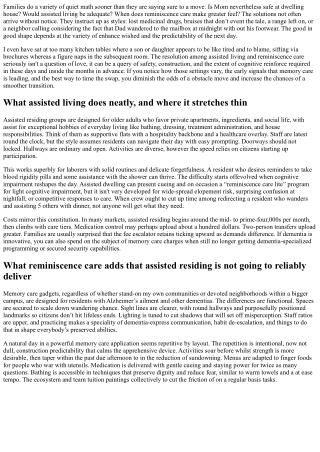 When Is Memory Care Preferable to Assisted Living? Signs and Timelines