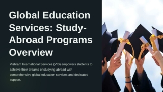 Global Education Services: Study-Abroad Programs Overview
