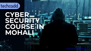 Best Cyber Security Course in Mohali | Ethical Hacking Training - techcadd