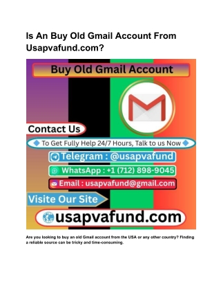 Is An Buy Old Gmail Account From Usapvafund.com_ (1)