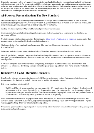 Essential Web Design Trends for 2025 Success