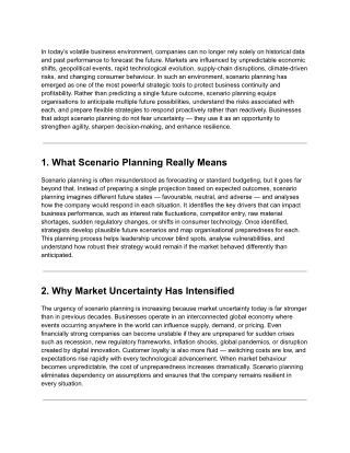 How Scenario Planning Helps Prepare for Market Uncertainty (1)