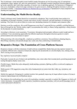How to Design Consistent Interfaces for Multiple Devices
