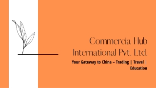 Global Trade, Travel & Education Solutions