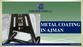 METAL COATING IN AJMAN