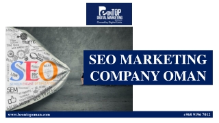 SEO MARKETING COMPANY OMAN