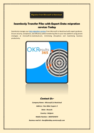 Seamlessly Transfer Files with Expert Data migration services Today