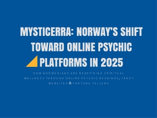 1. Mysticerra: Norway’s Rising Shift to Online Psychic Platforms in 2025
