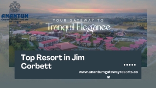 Resort in Corbett - Resort in Jim Corbett, Resorts in Corbett