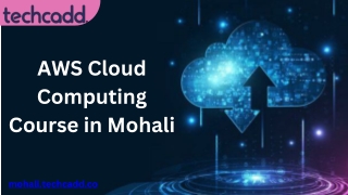 Best AWS Cloud Computing Course in Mohali