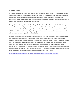 St.augustine grass