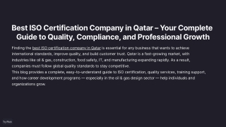 ISO Certification Company in Qatar Offering Fast & Cost-Effective Services | NQC