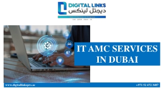 IT AMC Company Dubai & Abu Dhabi | IT AMC Services in Dubai