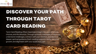 Discover Your Path Through Tarot Card Reading