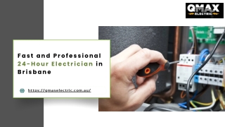 Fast and Professional 24 Hour Electrician in Brisbane