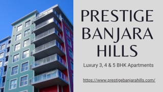 Prestige Banjara Hills – Signature Residential Project