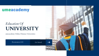 umeacademy Online Distance Universities