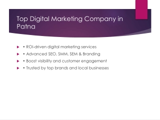 TopDigitalMarketingCompanyinPatna