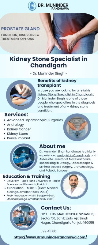 Prostate Surgeon, Best Surgeon in Chandigarh