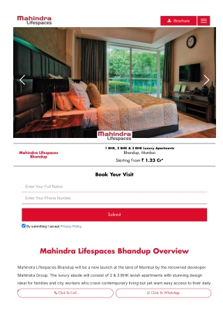 Mahindra Lifespaces Bhandup – Smart Living in Bhandup, Mumbai