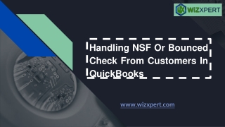 Handling NSF Or Bounced Check From Customers In QuickBooks