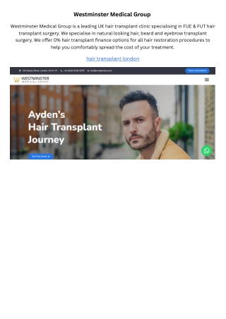 Westminster Medical Group