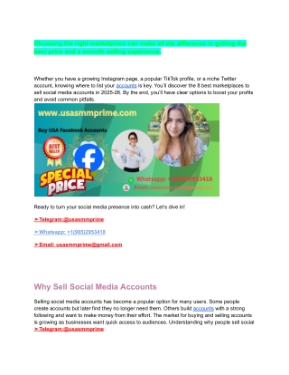 Buy USA Facebook Accounts