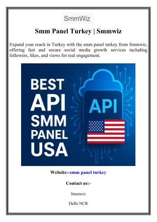 Smm Panel Turkey Smmwiz