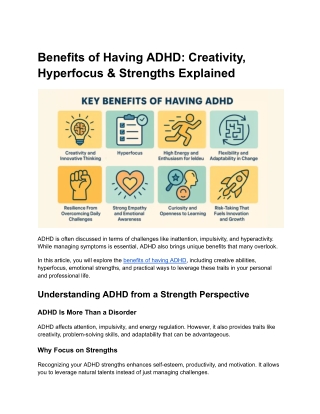Benefits of Having ADHD_ Creativity, Hyperfocus & Strengths Explained