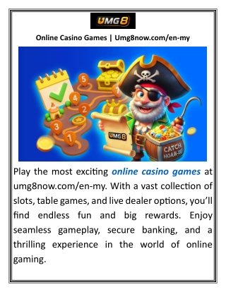 Online Casino Games  Umg8now.comen-my