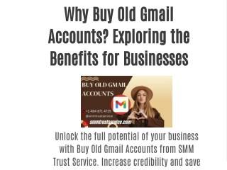 Why Buy Old Gmail Accounts? Exploring the Benefits for Businesses