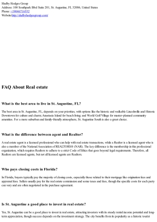 Meet Your Dream Home with the Help of Shelby Hodges Group Realtors