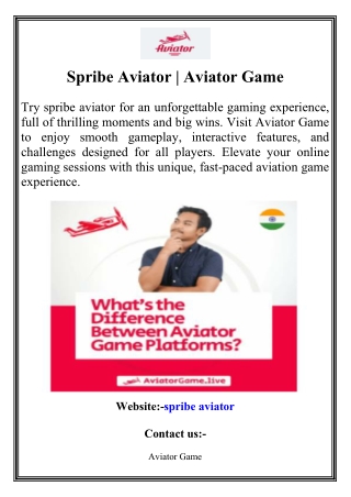 Spribe Aviator  Aviator Game
