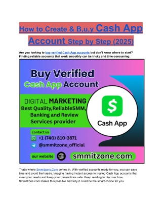 How to Create & B,u,y Cash App Account Step by Step (2025)