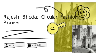Rajesh Bheda Circular Fashion Pioneer
