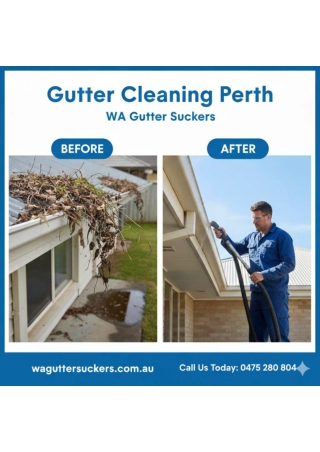 Gutter Cleaning Perth: Before & After Transformation