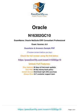 NetSuite Advanced Financial User Training (N16302GC10) – Course Overview & Skill