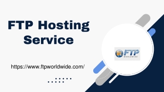 FTP Hosting Service